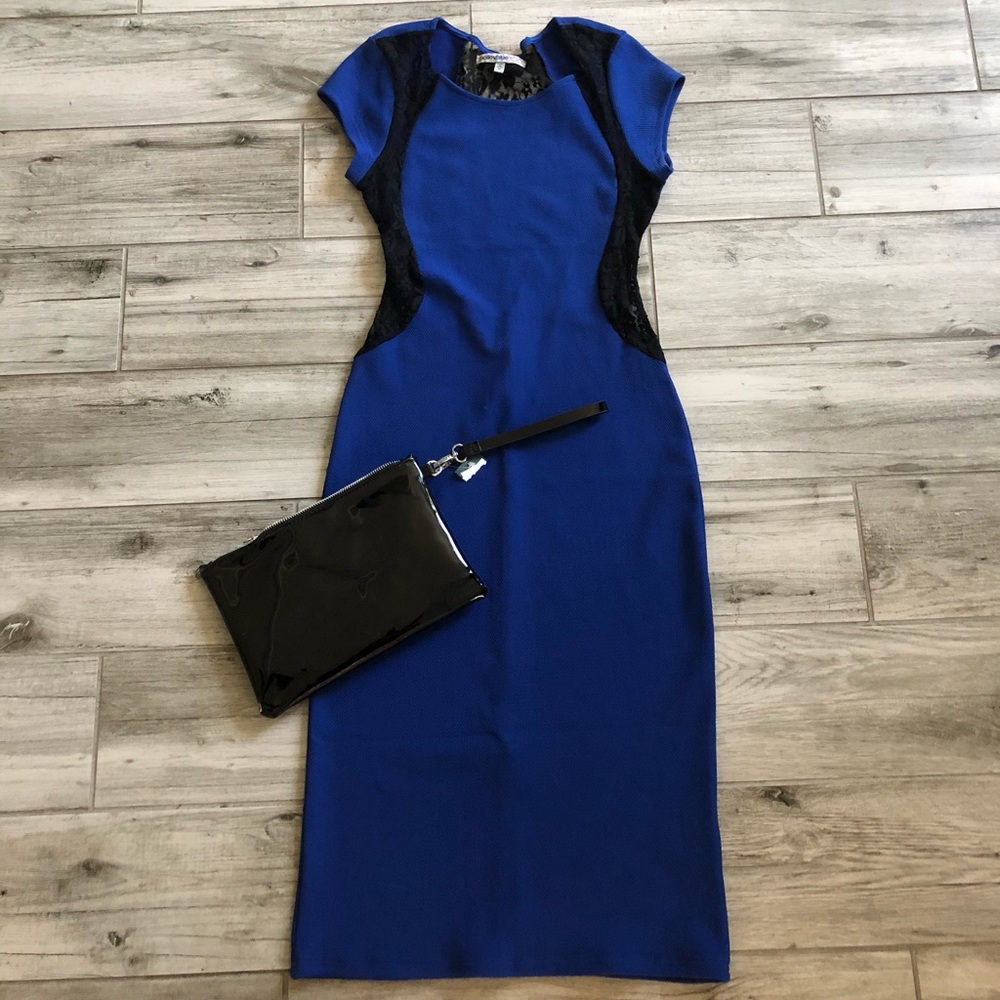 Bailey Blue bodycon dress